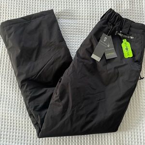 Free Country Men's Jet Black Work Pants Snow Pants
